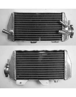 Radiator PSYCHIC pentru KAWASAKI KXF 450 '08, KLX 450R '08-09 ranforsat, cu capacitate marita dreapta (Cu dop)
