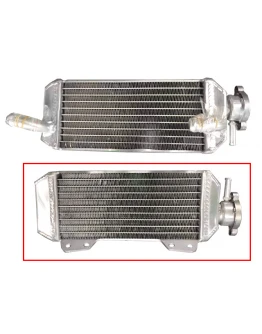 Radiator PSYCHIC pentru KAWASAKI KX 65 '00-18, SUZUKI RM 65 '03-05 cu capacitate standard , ranforsat (Buc.) (Cu dop)