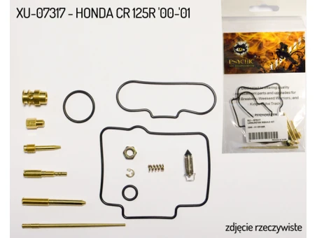 PSYCHIC ZESTAW NAPRAWCZY GAŹNIKA HONDA CR 125R 00-01 (26-1185) (NA 1 GAŹNIK) | XU-07317