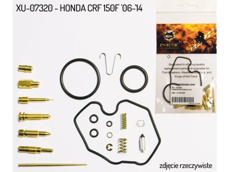 PSYCHIC ZESTAW NAPRAWCZY GAŹNIKA HONDA CRF 150F 06-14 (26-1005) (NA 1 GAŹNIK) | XU-07320