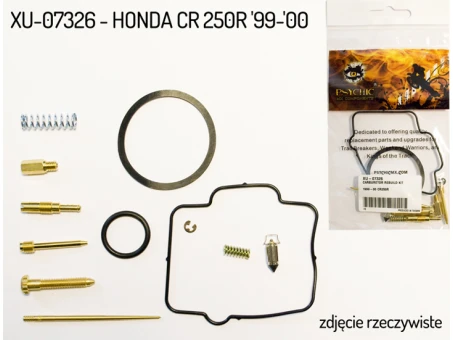 PSYCHIC ZESTAW NAPRAWCZY GAŹNIKA HONDA CR 250R 99-00 (26-1166) (NA 1 GAŹNIK) | XU-07326
