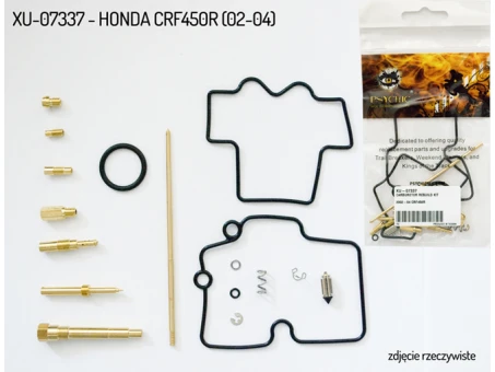 PSYCHIC ZESTAW NAPRAWCZY GAŹNIKA HONDA CRF 450R 02-04 (26-1461) (NA 1 GAŹNIK) | XU-07337