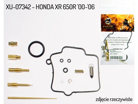 PSYCHIC ZESTAW NAPRAWCZY GAŹNIKA HONDA XR 650R 00-06 (26-1358) (NA 1 GAŹNIK) | XU-07342
