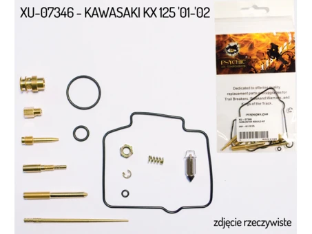 PSYCHIC ZESTAW NAPRAWCZY GAŹNIKA KAWASAKI KX 125 01-02 (26-1410) (NA 1 GAŹNIK) | XU-07346