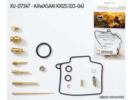PSYCHIC ZESTAW NAPRAWCZY GAŹNIKA KAWASAKI KX 125 03-04 (26-1406) (NA 1 GAŹNIK) | XU-07347