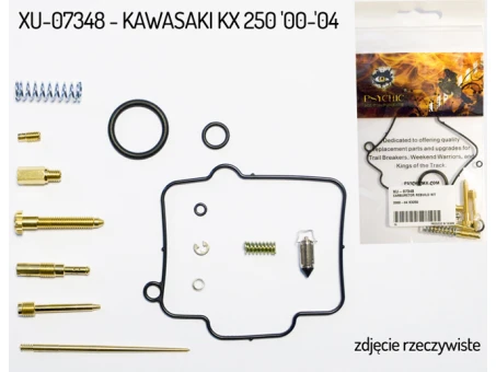 PSYCHIC ZESTAW NAPRAWCZY GAŹNIKA KAWASAKI KX 250 00-04 (26-1137) (NA 1 GAŹNIK) | XU-07348