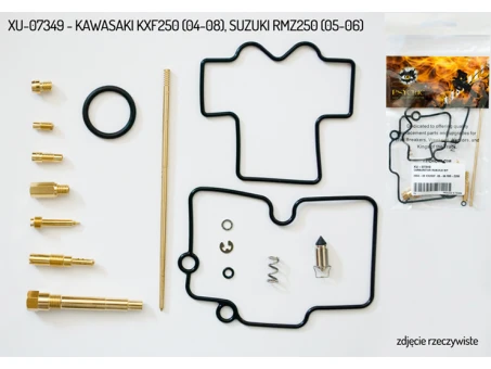 PSYCHIC ZESTAW NAPRAWCZY GAŹNIKA KAWASAKI KXF 250 04-08, SUZUKI RMZ 250 05-06 (26-1455) (NA 1 GAŹNIK) | XU-07349