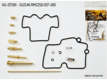 PSYCHIC ZESTAW NAPRAWCZY GAŹNIKA SUZUKI RMZ 250 07-08 (26-1491) (NA 1 GAŹNIK) | XU-07361