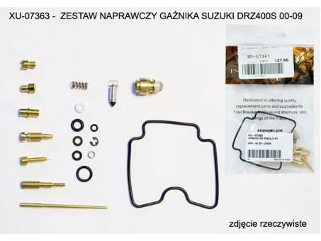 PSYCHIC ZESTAW NAPRAWCZY GAŹNIKA SUZUKI DRZ400S 00-09 (26-1107) (NA 1 GAŹNIK) | XU-07363