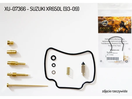 PSYCHIC ZESTAW NAPRAWCZY GAŹNIKA HONDA XR 650L 93-09 (26-1156) (NA 1 GAŹNIK) | XU-07366