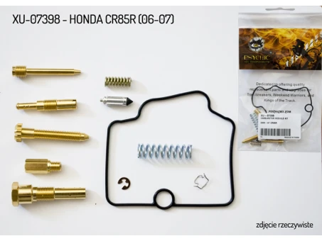 PSYCHIC ZESTAW NAPRAWCZY GAŹNIKA HONDA CR 85R 06-07 (26-1195) (NA 1 GAŹNIK) | XU-07398
