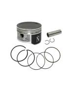 NAMURA TŁOK HONDA TRX 250 RECON 97-01 (68,97MM=+0,50MM) (NA-10025-2) (Z WYCIĘCIEM NA ZAWORY - DENKO WKLĘSŁE) (PIERŚCIENIE NA-10025-2R) | NA-10025-2