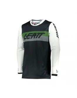 Tricou Offroad Leatt Moto 4.5 Lite Black - Negru/Alb