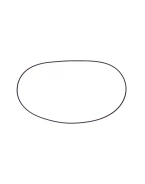 NAMURA USZCZELKA POKRYWY SPRZĘGŁA (ORING) HONDA CRF 250R 10-17 (ZEWNĘTRZNA) (OEM-11352-KRN-A410 | NX-10031CG