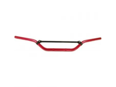 Ghidon aluminiu cu cross-bar, 22.2mm HONDA CR NISKA culoare rosu (latime. 800MM, inaltime. 71MM) | SH02RD