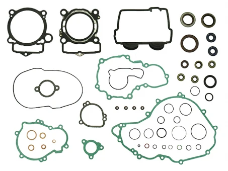 NAMURA KOMPLET USZCZELEK KTM SXF 250 (13-15), EXCF 250`14-16 (Z USZCZELKĄ POKRYWY ZAWOROWEJ + KPL. USZCZELNIACZY) | NX-70065F