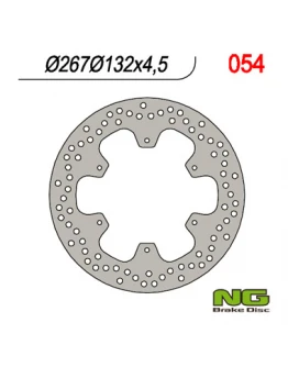 Disc frana fata NG -  YAMAHA XT 600 '85-'94 (267X132X4,5)