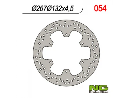Disc frana fata NG -  YAMAHA XT 600 85-94 (267X132X4,5) | NG054