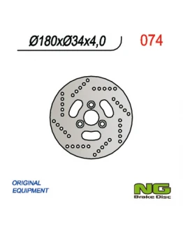 Disc frana fata NG -  SUZUKI SKUTER 50 (180x34x4) (3x10,5mm) KATANA 50 '97-'03, ADRESS 50 '95-'02