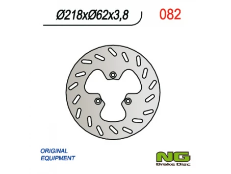 Disc frana spate NG - YAMAHA DT50R 03-08DT 50X/SM 07-11, XT 125 X 05-12 (218x62x3,5) | NG082