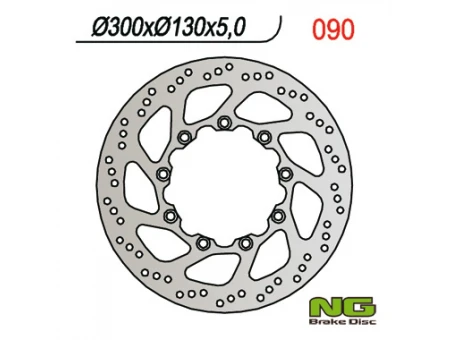 Disc frana fata NG -  KAWASAKI KLE 500 91-03 (300X130X5) (9X10,5MM) | NG090