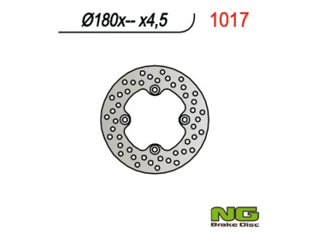 Disc frana spate NG - CAN-AM (BOMBARDIER) 330/400/650/800 03-07 (180X-X4,5) | NG1017