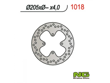 Disc frana spate NG - CAN-AM (BOMBARDIER) 400/500/650/800 (205X-X4) | NG1018