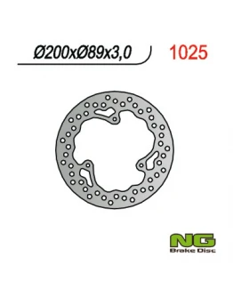 Disc frana fata NG -  KTM 65 SX '98-'14 (200X89X3) (3x6,5mm)