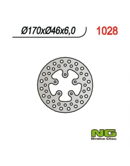 Disc frana spate NG - HONDA TRX 420 0-11, TRX650/680 06-21 (170X46X6)