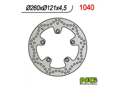 Disc frana fata NG -  SUZUKI AN 250/400/650 BURGMAN 03-18 (260X121X4,5) | NG1040