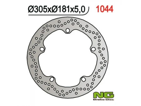 Disc frana fata NG -  BMW R 850GS 99-07/1100GS 94-01/1150/1200GS 04-18, F750 GS 18-22, F850 GS 19-22, R1250GS 19-22, R1300GS 22 (305X181X4,8) | NG1044