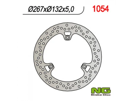 Disc frana spate NG - YAMAHA YP 400 MAJESTY 04-13, XMAX 400 13-16, GRAND MAJESTY 250 04-05 (267X132X5) (3X8,5MM) | NG1054