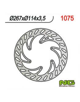 Disc frana fata NG -  CPI 50 SUPERMOTO '05-'08 (diametru  267MM) (267X-X3,5)(6X6,5MM)