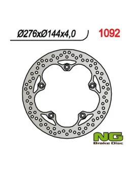 Disc frana fata NG -  HONDA CBF 250 '04-'09, CBR 125R '12-'17 (276X144X4) (5X10,5MM)