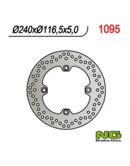 Disc frana spate NG - HONDA CBF 500/600/1000, CBR 600F 11-13 (240X116X5) (4X10,5MM)CBF1000 '06-'16