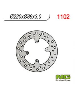 Disc frana fata NG -  HONDA CR 80/85,CRF150R '07-'21 (220X88X3)(4X6,50MM)