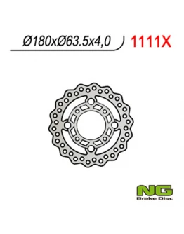 Disc frana fata NG -  KTM QUAD 450/505/525 (180X63,5X4) WAVE
