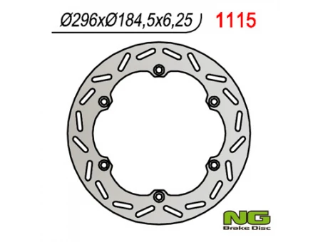 Disc frana fata NG -  HONDA GL 1500 GOLD WING 88-00, ST 1100 96-01 (ABS) (296X184X6,3) (6X10,5MM) | NG1115