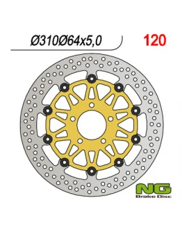 Disc frana fata NG -  SUZUKI GS/ GSF/ GSX (310x64x5) flotant (5x10,5mm)
