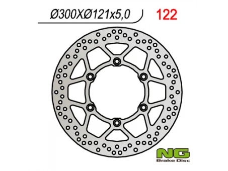 Disc frana fata NG -  SUZUKI DR 650 91-95, DR 800 90-95 (300X121X5) | NG122