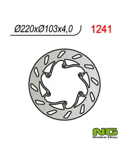 Disc frana spate NG - BMW G 450 X '08-'09 (220X103X4)