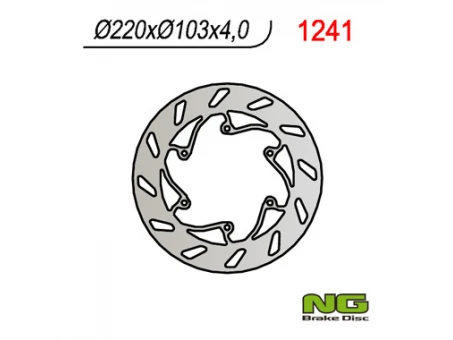 Disc frana spate NG - BMW G 450 X 08-09 (220X103X4) | NG1241