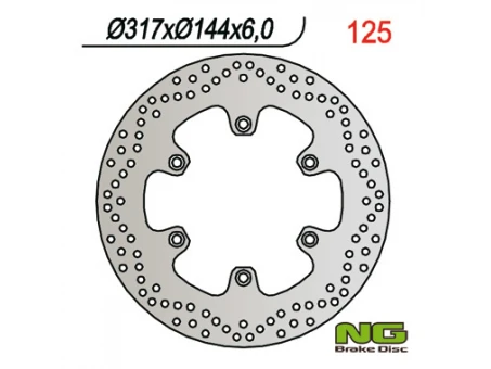 Disc frana fata NG -  HONDA NTV 650, VF 750 C 93-99, ST 1100, VT 1100 (317X144X6) | NG125