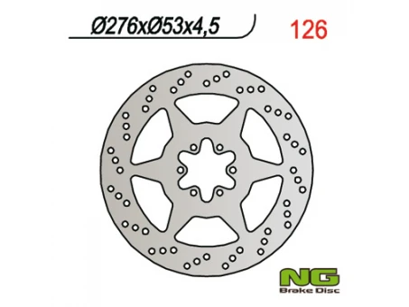 Disc frana spate NG - HONDA NTV 650 88-97 (276X53X4,5) | NG126