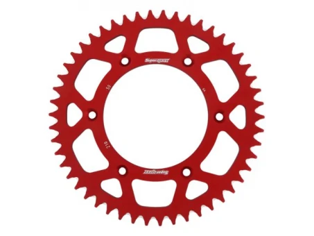 Pinion spate SUPERSPROX Aluminiu 7075-T6 (ERGAL) 289 50 HONDA CR/CRF/XR 83-16 (JTR210.50) Culoare Rosu | RAL-210:50-RED