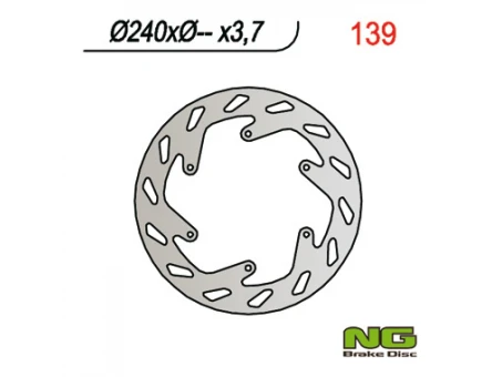 Disc frana fata NG -  KTM GS/EGS/LC4 (240x-x3,7) | NG139