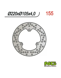 Disc frana spate NG - HONDA X8R 98-04 (220x105x4)