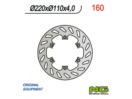 Disc frana spate NG - APRILIA/ BETA (220x110x4) | NG160