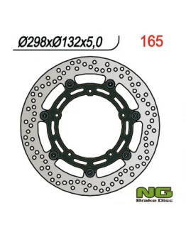 Disc frana fata NG -  YAMAHA FZ6/R6/MT03/MT07/MT09/XJ6 (NG165V) (298x132x5)(5X8,5MM)