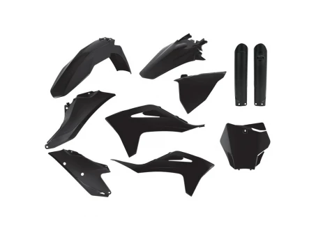 Kit plastice POLISPORT - GAS GAS MC/MC-F '21-'23 - Negru
